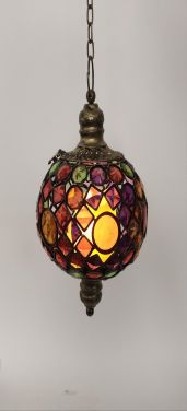 Moroccan Turkish Arab Lantern Drop Chandelier Pendant Ceiling Light JL200023