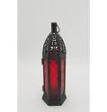 Glass Metal Moroccan Delight Garden Candle Holder Table Hanging Lantern Tealight