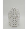 Iron Table Standing Candle Holders Metal Lanterns Candle Jars Outdoor Metal Wind Lamps