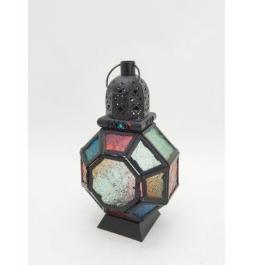 Moroccan Lantern Customized Shape Handmade Candle Holder Luxury New Fancy Wind Lamp JL010461S