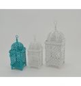 Moroccan Style Metal Craft Candlestick Hanging Lantern Wedding Decoration Candle holder