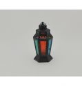 Moroccan Lantern Antique Lantern Decorative Iron Metal and Glass Candle Holder