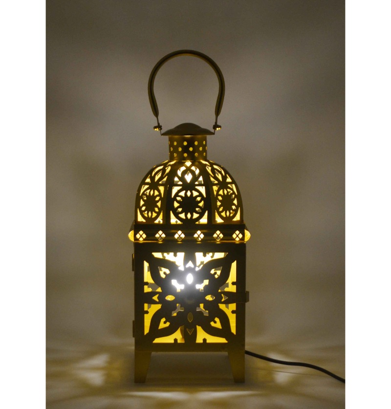Moroccan Design Candle Lantern For Party Wedding Decoration Metal Candle Holder Handcrafted For Cafe Hotel & Clubs JL010896