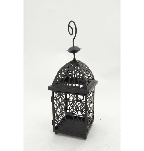 Bird Cage Design Metal Hanging Candle Lantern Home Decoration Candle Holder