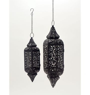 Morocco Antique Lantern Indoor Decoration Ceiling Lantern Wroug JL011052-38L-52