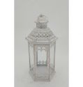 Metal Glass Hanging Candle Lantern Custom Color Moroccan Candlestick for Home Decor