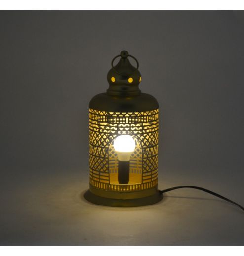 Ancient Antique Design Candle Holder Metal Handmade Morocco Lantern