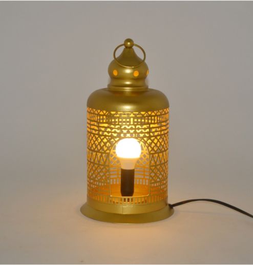 Ancient Antique Design Candle Holder Metal Handmade Morocco Lantern