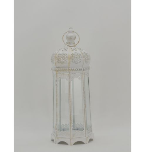 Antique Home Decoration Vintage Unique Candle Holder Metal Iron Candle Lantern
