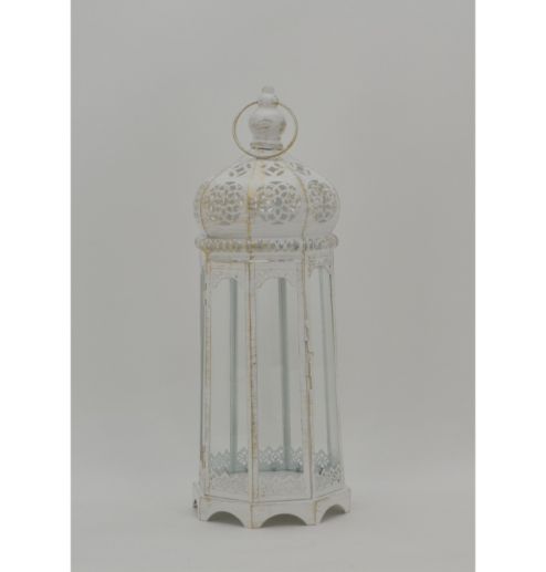 Antique Home Decoration Vintage Unique Candle Holder Metal Iron Candle Lantern