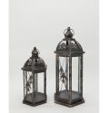 Metal Candle Holders Lanterns Vintage Black Birdcage Decorative for Wedding Home Party