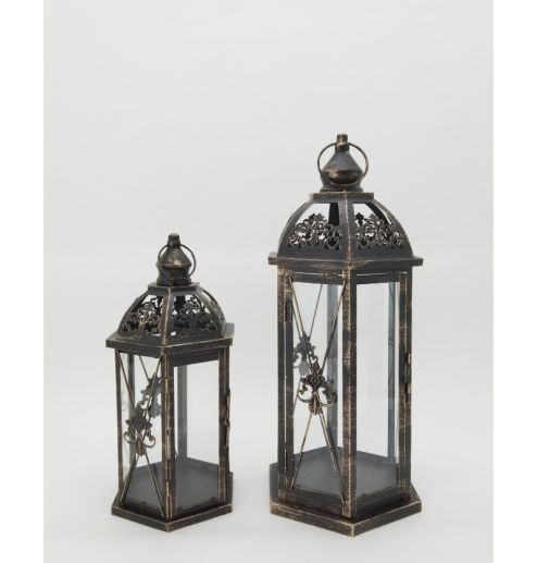 Metal Candle Holders Lanterns Vintage Black Birdcage Decorative for Wedding Home Party