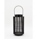 Black Lanterns Iron Wire Candle Holder for Indoor Outdoor Garden Farmhouse Christmas Halloween