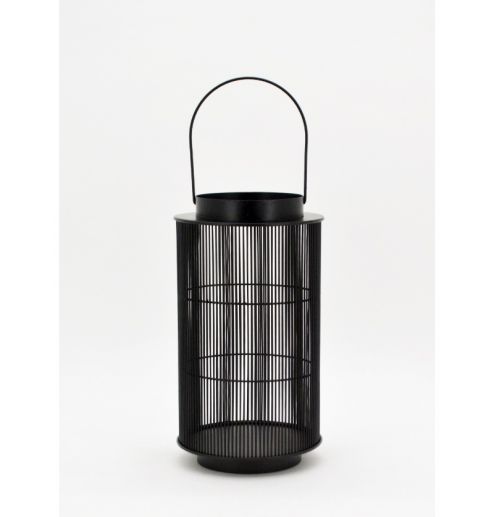 Black Lanterns Iron Wire Candle Holder for Indoor Outdoor Garden Farmhouse Christmas Halloween