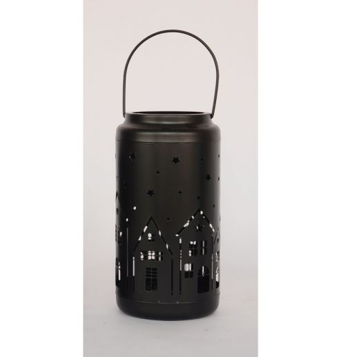 Christmas Lantern Home Decor Candle Holder Metal Candle Stand Jars Home Decoration