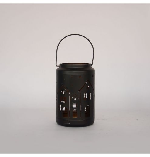 Christmas Lantern Home Decor Candle Holder Metal Candle Stand Jars Home Decoration