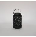 Leaf Design Iron Lantern in Customized Cutting Edge Design Table Top & Hanging Decoration Candles Holder