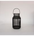 Round Metal Lantern For Wedding Decoration Candle Stand With Hanging Metal Wire Lanterns For Home Decor