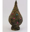 Home Decor Creative Jewelry Lamp Standing Floor Iron Wire Weave Flower Luxury Turkish Floor Lamp