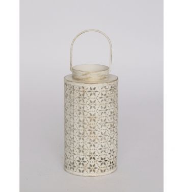 Hollow Metal Snow Pattern Cylinder Candle Holder Wedding Centerpieces Decorative Iron Candlestick Lantern Decor Crafts JL012508S-1