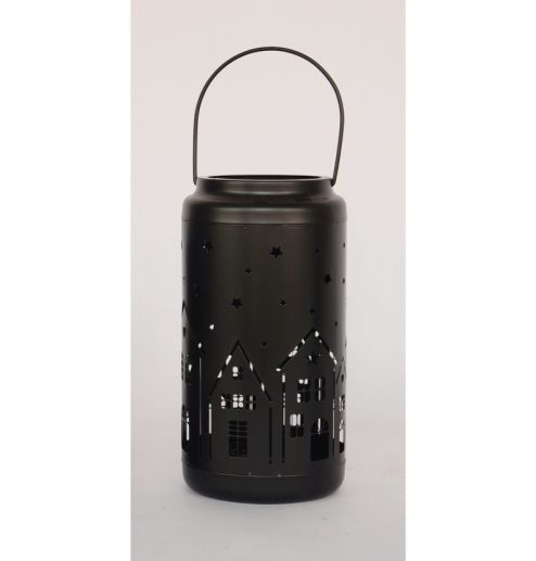 Christmas Lantern Home Decor Candle Holder Metal Candle Stand Jars Home Decoration
