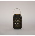 Star Pattern Design Candle Holders Lantern Outdoor Hanging Metal Candle Holders for Festival Decoration