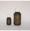 Star Pattern Design Candle Holders Lantern Outdoor Hanging Metal Candle Holders for Festival Decoration