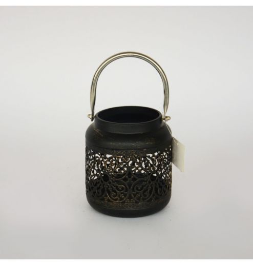 Metal Candle Holder Votive Holder for Table Centerpiece Round Outdoor Hanging Lantern