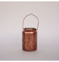 Garden Landscape Solar Hummingbird Flower Handle Lamp Waterproof Outdoor Metal Solar Hollow Lantern
