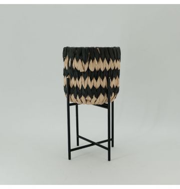 Woven Cube Basket Organizer with Handles - Storage for Bedroom, Office, Living Room, Bathroom, Perfect for Cubby Storage Units - Hold Blankets, Magazines, Books - 6 Pack - Natural/Tan JL090026