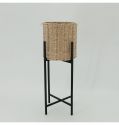 Woven Cube Basket Organizer with Handles - Storage for Bedroom, Office, Living Room, Bathroom, Perfect for Cubby Storage Units - Hold Blankets, Magazines, Books - 6 Pack - Natural/Tan
