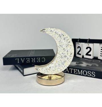 Table Lamp Moon Table Lamp Atmosphere Light Simple Modern Light Luxury Touch Decoration Night LED Light ﻿JL250013