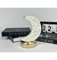Table Lamp Moon Table Lamp Atmosphere Light Simple Modern Light Luxury Touch Decoration Night LED Light ﻿ 
