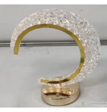 Factory New Luxury Battery Small Acrylic Moon Lamp Bedroom Led Table Lamp Light  ﻿jl250016