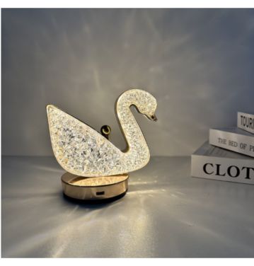 Hot Sale Creative Crystal Table Lamp Bedroom Bedside Bar Restaurant Nightlight Touch Light  jl250024﻿