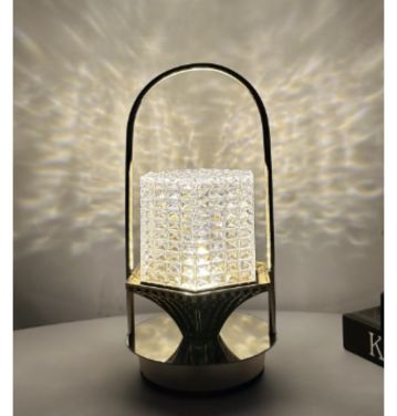 Portable Hanging Metal Table Lamp Rechargeable Bedroom Bedside Night Light Acrylic Desk Lamp  jl250029﻿