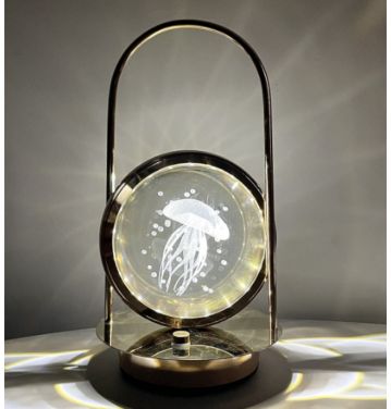 Portable Hanging Metal Table Lamp Rechargeable Bedroom Bedside Night Light Acrylic Desk Lamp jl250031 ﻿