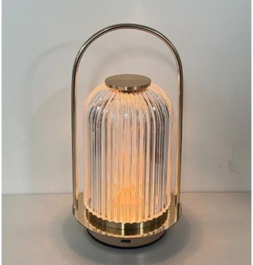 Modern Rechargeable LED Cordless Metal Table Lamp Crystal Atmosphere Night Light For Room Bar Restaurant Home Decor jl250033﻿