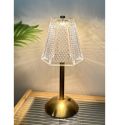Home Decor Metal Bar Study Work Read Crystal Light Hotel Bedroom Adjustable Modern Led Desk Table Lamps ﻿ 