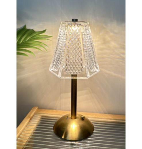 Home Decor Metal Bar Study Work Read Crystal Light Hotel Bedroom Adjustable Modern Led Desk Table Lamps ﻿ 