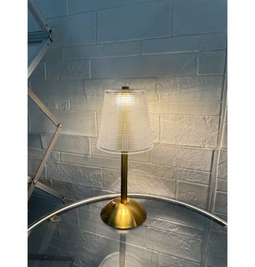 Bedside Luxury Three Color Dimmable Decoration Acrylic Touch Control USB Charging Table Lamp ﻿jl250043