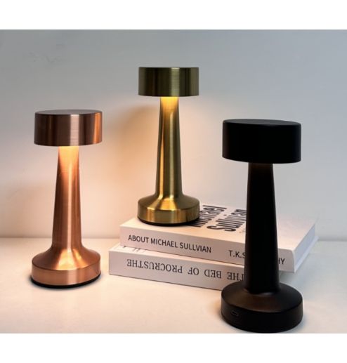 European Style Mid Century Beside Desk Office Decoration Led Night Light Battery Operated Table Lamp ﻿ 