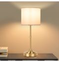Portable Rechargeable Battery Operated Desk Lamp with Touch Control and 3 Color Dimming LED Lights Cordless Table Lamp