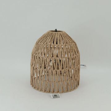 Classic Candlestick Wall-Mounted Outdoor Woven Paper Rope Lantern for home decor JL090039