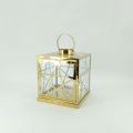 Classic Candle Holder Antique Rustic Vintage Stainless Lantern Steel Garden And Home Lantern Outdoor Gold Candle Lantern