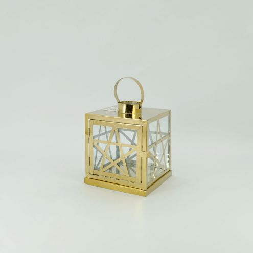 Classic Candle Holder Antique Rustic Vintage Stainless Lantern Steel Garden And Home Lantern Outdoor Gold Candle Lantern