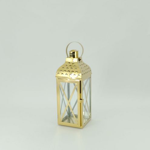 Metal Set of 3 Stainless Steel Candle Holder Lantern decorative Lantern For Home Decor