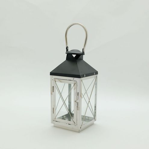 High Quality Stainless Steel Lantern Set of 2 Assorted JL050089