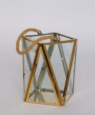 Table Top Geometric Metal Wire Iron Tea Light Candle Holder Lantern Gold Stainless Steel Metal Iron Candle Holder JL050097