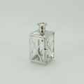 High Quality Stainless Steel Lantern Set of 2 Assorted with Clear Glass 